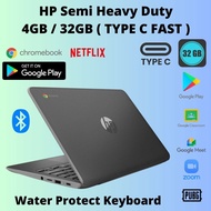 LAPTOP HEAVY DUTY HP G6 SLIM CHROMEBOOK PLAYSTORE 4GB RAM 32GB SSD 11.6INCH SCREEN STUDENTS LAPTOP
