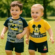 H&M KIDS BOY GIRL TERNO MICKEY BATMAN 1 TO 7 Years old