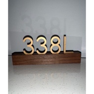 Customised Unit Sign Door Sign/ acrylic number plate, room number plate, door number plate, Unit num