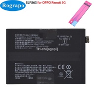 agapi New Original 4300mAh BLP863 Mobile Phone Battery For OPPO Reno 6 Reno6 5G