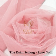 Kain Premium WarnaKain Satin Velvet Brukat Tile Soft Tulle Organza Bahan Kebaya Dress Gaun Bridesmaid Lamaran Meteran Per 50cm