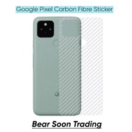 Google Pixel 8 9 2XL 3 3XL 4 4XL 4A 5G 5 5A 6A 7A 7 8 Screen Protector Carbon Fibre Back Film
