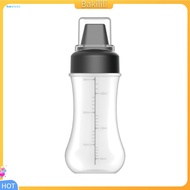 {Bakilili}  Bbq Sauce Bottle Reusable Condiment Bottle 350ml Squeeze Condiment Bottle with Measuring