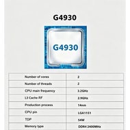 SOYO H310M DDR3 Motherboard Kit Xeon G4930 CPU 16G=8G*2 RAM Intel LGA1151 TPM2.0 PC game Computer Co