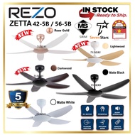 Rezo Zetta - 56inch / 42inch DC MOTOR CEILING FAN REMOTE CONTROL / Kipas Siling Rezo Zetta ceiling fan