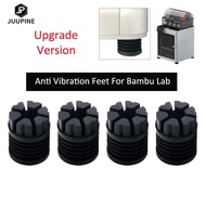 For Bambu Lab P1P/P1S Bamboo Upgrade Anti Vibration Feet Pad Anti-slip Anti-Shock Dust-proof Rubber 