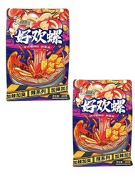 好歡螺 - 好歡螺 - 終極加辣加臭加量裝 | 螺螄粉 | 400g x 2袋 | 螺絲粉 | 螺師粉 | 螺獅粉 | 新舊包裝隨意發