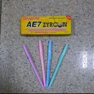 (PAK) Standard AE-7 Zycron 0.38 Color Pen / AE-7 0.38 Zycron Pen