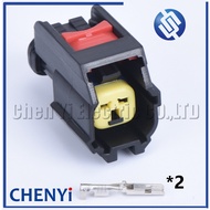 2 pin EV6 EV14 automobile waterproof auto connector speaker plug connector 1.5 female 2p modificatio