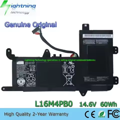 Original L16M4PB0 5B10M33723 5B10M33724 L16S4TB0 15.36V 60Wh Notebook Battery for Lenovo Legion Y720
