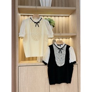 SEQUIN RIBBON TOP