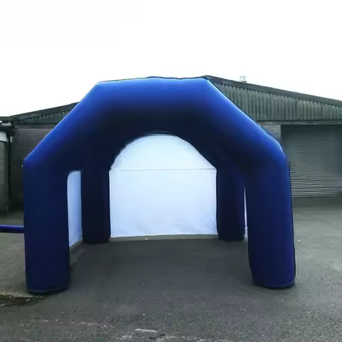 4mx4m Eco - friendly Inflatable Workshop, Car Tent & Outdoor Temporary Tent - Garage - type and Mobi
