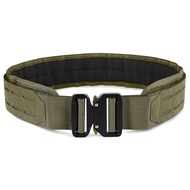 WOLF TACTICAL Molle Battle Belt – War Belt Battle Belts Tactical Gun Belt Duty Belt 2” Quick-Release