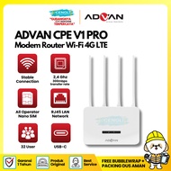 Modem Advan CPE V1 Pro Modem WiFi Router 4G LTE Unlock Signal Booster Operator USB Modem