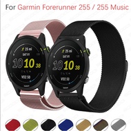 Milanese Stainless steel watch band For Garmin Forerunner 965 955 265 255 Smart Watch strap