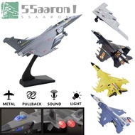 AARON1 Fighter Aircraft Toy, F16 F22 F35 Diecast Aviao Plane Model, Cake Topper Collection Simulatio