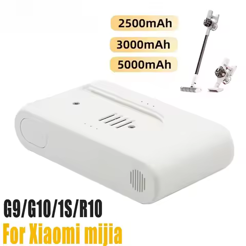 2025 Original 25.2V 5000mAh Rechargeable Lithium-Ion Battery Pack for Xiaomi Mijia Dreame G9 G10 R10