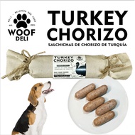 Woof Deli Sausage TURKEY CHORIZO