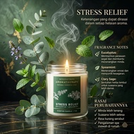 🔥 LIVE Bath & Body Works Candle Stress Relief Lavender Vanilla Cactus Blossom Saltwater Breeze