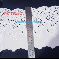 RENDA KATUN 12572 LEBAR 15cm HARGA PER METER