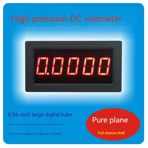 YB5145B Four digit semi high precision digital voltmeter LED digital display DC millivolt meter with