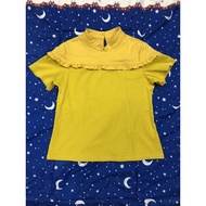 yellow blouse (preloved)