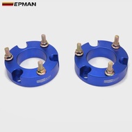 EPMAN Front Aluminium Strut Spacers Suspension Leveling Lift Kit for Toyota Hilux Revo /Fortuner 4WD