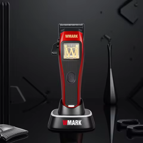WMARK Trimmer Professional Hair Cutting Machine Cordless Hair Clippers 10000 RPM Barber Clipper Elec