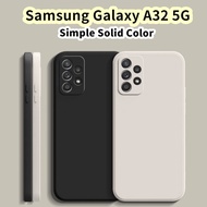 【Exclusive】For Samsung Galaxy A32 5G Silicone Full Cover Case Easy to disassemble Color Phone Case Cover