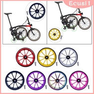 [ecusi] Wheel 100mm Accessories Bike for Foldable Transport