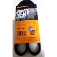 SFF雙B賣場 BMW E36/M42/M43/M44/94.3 CONTI壓縮機皮帶 4PK0890 高品質耐用 