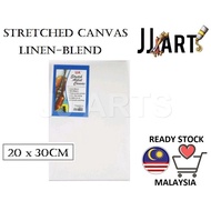 Stretched Linen-Blend Canvas 20x30cm