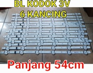 BL kodok 3V / 6 lampu/kancing | BL bagong 3V / 6 lampu 54cm