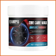 Tire Shine Cream Car Wheel Shine Dressing For Tires Vehicle Tire Care Wheel Cleaner Auto Shine Tire 