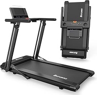 BOTORRO Foldable Electric Treadmill, Professional Treadmill 1-15KM/H /2.5HP Peak Power /125 * 47CM Treadmill/No Assembly/For Home &amp; Office