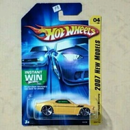 Hot Wheels 69 Ford Mustang (Yellow)