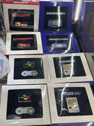 任天堂博物館徽章 紅白機 Family computer/GBA Gameboy Advance/ Super Famicom 超級任天堂/ Gameboy