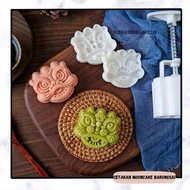 Mooncake Barongsai Nastar Moon Cake Mold Lion Dance Head Shape Chinese New Year Mooncake Barongsai