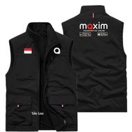 MAXIm Outdoor Vest, MAXIM Motorcycle Zipper, MAXIM Driver Ojol Vest