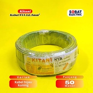 Kitani Kabel Engkel NYA 1x15 Per Roll - Kabel Tunggal 1.5 Roll