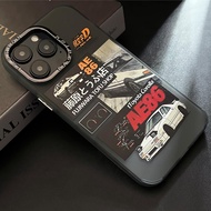 เคสมือถือเท่ๆ อนิเมะ initial D รถแข่ง AE86 เหมาะสำหรับ Apple 14promax เคสมือถือ iphone13pro แบรนด์อินเทรนด์ ร้านเต้าหู้ Fujiwara เคสแข็งใสฝ้า  Phone case Cool anime first text D Racing AE86 suitable for Apple 14promax phone case iphone13pro Tide brand Fujiwara Tofu shop clear frosted hard case AE86 Car black sole iPhone 13