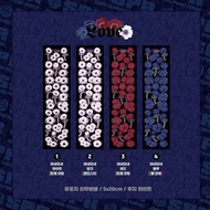 [Shocking Pink Rose] Anemone Flower 4 types Korean Stickers