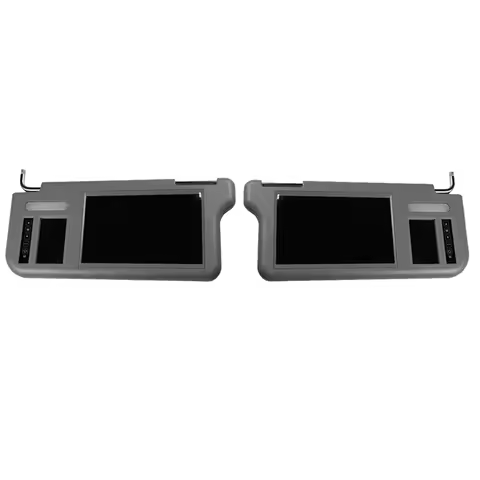 7 Inch Car Sunvisor Interior Rear View Mirror Screen Lcd Monitor DVD/VCD/AV/TV Player Rear Camera Su