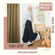 Yuna skirt / Rok panjang wanita terbaru / Rok dewasa model terbaru 2021 panjang / Rok kekinian 2021 