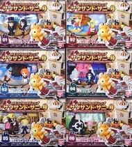 BANDAI ONE PIECE MEMORIAL LOG SHIP THOUSAND SUNNY索隆卓洛芬奇路飛索柏海賊王 烈陽號 合體 盒蛋 全 6 種