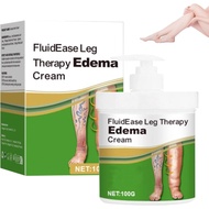FluidEase Leg Therapy Edema Cream, Balm for Swollen Legs, Fluid Ease Leg Therapy Cream, Edema Relief