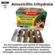 Amoxicillin Trihydrate 500mg - 10pcs (isang banig)