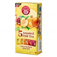 Teekanne冷泡5味水果茶組合型花養顏養生沖泡小袋花茶包組合25g盒