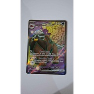 Mostiff Arvin Ex Super Rare SR 167/138 Pokemon TCG Indonesia Champion Attendance