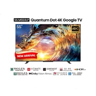 Toshiba TV 55M550LP ทีวี 55 นิ้ว 4K Ultra HD Quantum Dot Google TV QLED HDR10+ Smart tv Netflix YouTube  B GRADE แถมฟรี ขาแขวนผนัง